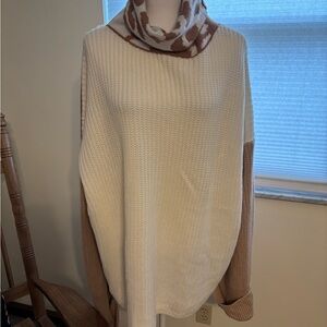 Impressions  Cowl Neck Sweater